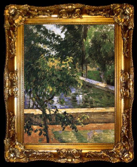 framed  Paul Cezanne pool, ta009-2